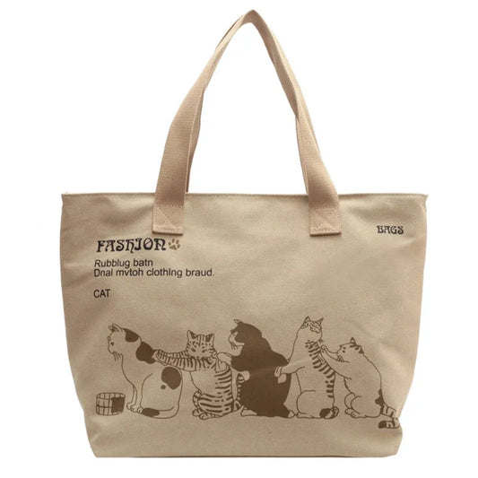NewBrand Fashion Women Canvas Handbags and Wallets Large Capacity Shoulder Bag Letter Printed Messenger Bag Casual Tote Bag