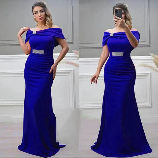 African Off Shoulder Sexy Dress For Women
