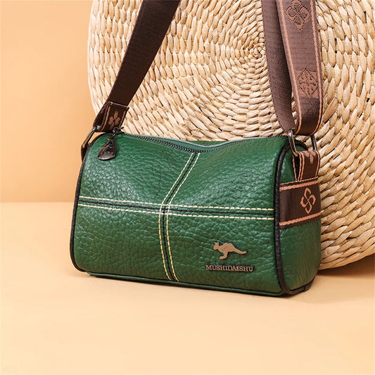 100% Genuine Leather Crossbody Bag for Women Bag Woman Luxury