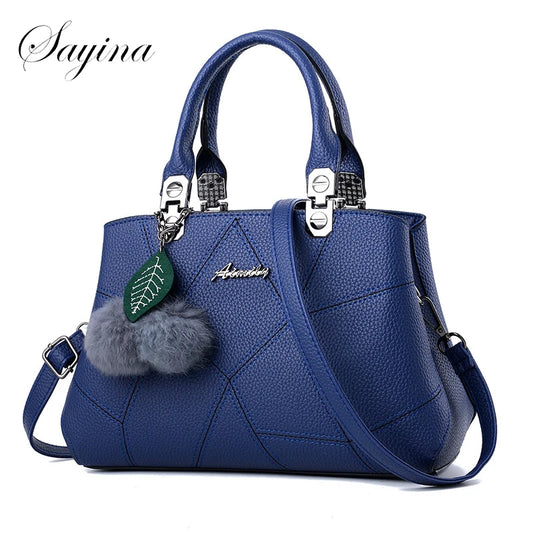Women Bags Fashion Vintage Designer Messenger PU Leather Handbag High Quality Casual Shoulder Top-Handle Totes Big Korean Style